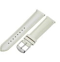 【送料無料】腕時計　ミケーレシルバーパテントレザーウォッチストラップmichele ms18aa050040 18mm patent leather silver watch strap