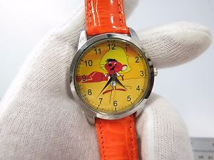 【送料無料】腕時計　スピーディーゴンザレスラウンドspeedy gonzales ,classic round standing,mens character watch,m13,lk