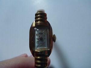 【送料無料】腕時計　ブレスレットビンテージwrist watch montre orefa cal suisse bracelet vintage woman femme gift bijoux old