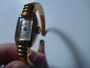 【送料無料】腕時計　ブレスレットビンテージwrist watch montre orefa cal suisse bracelet vintage woman femme gift bijoux old