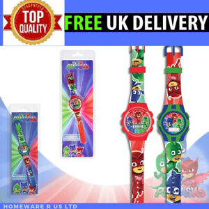 【送料無料】腕時計　マスクデジタルスマートデザインウォッチgirls boys pj masks time cat boy gekko owlette digital watch smart latest design