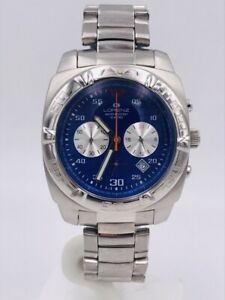 【送料無料】腕時計 クロノシモヌオーヴォorologio lorenz chrono acciaio 42mm ref2319bl250 scontatissimo nuovo
