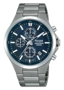 【送料無料】腕時計 パルサーチタニウムブレスレットpulsar gents titanium bracelet watch pm3109x1