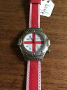 yzrv@CMXXgbvEHb`ladiesgents england watch with pvc strap w4444