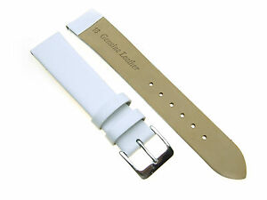 【送料無料】腕時計　レザーウォッチストラップwhite calf leather watch straps 16mm 18mm 20mm 22mm 24mm 26mm available