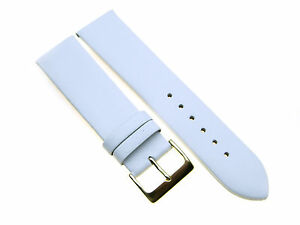 【送料無料】腕時計　レザーウォッチストラップwhite calf leather watch straps 16mm 18mm 20mm 22mm 24mm 26mm available