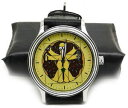 yzrv@re[WLb`A[gz[}[Vv\vintage kitsch art homer simpson vitruvian man collectible 40 mm wrist watch