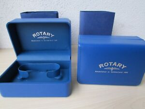 【送料無料】腕時計　ロータリーケースgenuine original rotary empty watch case outer cardboard sle..