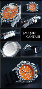 【送料無料】腕時計　ダイバークロノグラフウォッチセーラージャックバーtaucher chronograph uhr 10 bar sailor jacques cantani