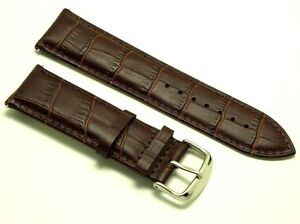 【送料無料】腕時計 エンボスレザーウォッチストラップメンズ24mm brown croco embossed leather replacement watch strap invicta 24 mens 【送料無料】腕時計 エンボスレザーウォッチストラップメンズ24mm brown croco embossed leather replacement watch strap invicta 24 mens
