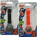 【送料無料】腕時計 デジタルmarvel avengers 2 pc digital lcd wrist watch for boys kids birthday