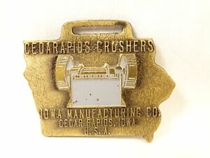 【送料無料】腕時計 ビンテージクラッシャーアイオワメタルウォッチフォブnice vintage cedarapids crushers iowa manufacturing co state metal watch fob b 【送料無料】腕時計 ビンテージクラッシャーアイオワメタルウォッチフォブnice vintage cedarapids crushers iowa manufacturing co state metal watch fob b