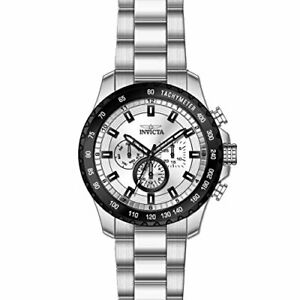 【送料無料】腕時計　ステンレススチールスピードウェイクロノグラフウォッチinvicta speedway 24211 stainless steel chronograph watch