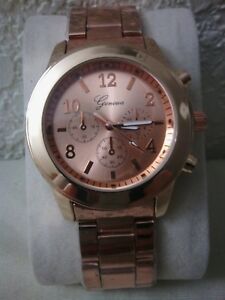 【送料無料】腕時計　レディーススタイリッシュジュネーブクォーツladies stylish geneva quartz watch