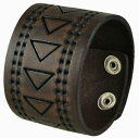 楽天hokushin【送料無料】腕時計　サンタレザーカフブレスレットモニカコレクションスナップthe santa monica collection leather cuff snap on bracelet