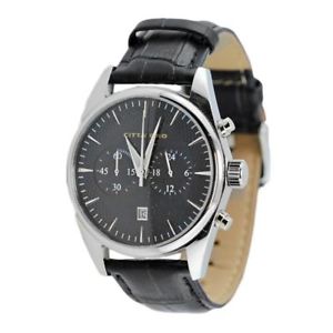 【送料無料】腕時計 グラフィカルチッタオロカサorologio cronografo uomo citta oro m79580313ps22ne cassa acciaio cinturino pe