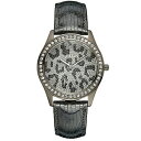 yzrv@{bNXI authentic guess women leopard watch w10239l1 u85109l2 with guess box