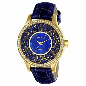 【送料無料】腕時計 レザーウォッチinvicta angel 24590 leather watch