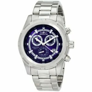 【送料無料】腕時計 ステンレススチールクロノグラフウォッチinvicta specialty 1560 stainless steel chronograph watch