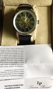 ̵ӻסȥ֥ɥlucien piccard skeleton watch brand wtags 79999 retail