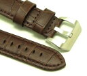 yzrv@G{XU[EHb`XgbvY22mm brown hq croco embossed leather replacement watch strap invicta 22 mens