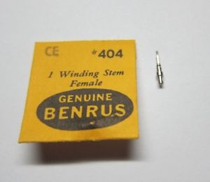 ベンラス 【送料無料】腕時計　パートウォッチnos genuine benrus ce winding stem female watch part 404