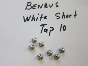ベンラス 【送料無料】腕時計　ビンテージクラウンタップウォッチnos genuine vintage benrus crown white short watch part signed benrus tap 10