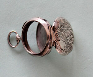 【送料無料】腕時計　アルジェントドレディtrs joli boitier de montre de col pour dame en argent poinonn