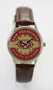 【送料無料】腕時計　ロゴステンレスシルバーブラウンレザーウォッチrelic forty niners logo midsize stainless silver brown leather..