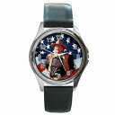 楽天hokushin【送料無料】腕時計　ジョンウェイングリットアメリカカウボーイjohn wayne true grit american movie cowboy leather watch