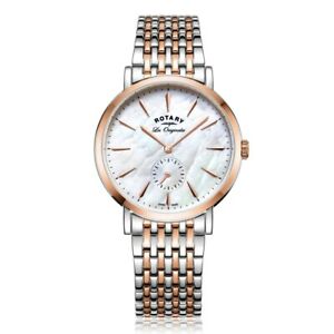 【送料無料】腕時計 ロータリートーンブレスレットポンドrotary ladies two tone bracelet watch lb9019141