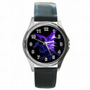 【送料無料】腕時計 ダンジョンズドラゴンズファンタジーpurple dragon dungeons and dragons fantasy leather watch