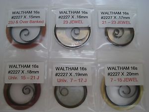 【送料無料】腕時計 メインスプリング#モデルwaltham pw main spring 16s 2227 models 1899 1908 select strength 【送料無料】腕時計 メインスプリング#モデルwaltham pw main spring 16s 2227 models 1899 1908 select strength