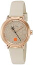 【送料無料】腕時計 フランクロイドライトステンレススチールホワイトレザーウォッチbulova womens frank lloyd wright stainless steelwhite leather watch 98l216(2)