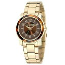 【送料無料】腕時計 センターjust cavalli orologio polso femminile feel jc r7253582501 acciaio dorato tondo
