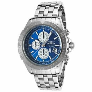 【送料無料】腕時計　ステンレススチールクロノグラフウォッチinvicta aviator 18849 stainless steel chronograph watch