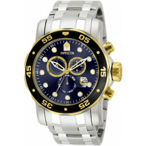 【送料無料】腕時計 プロダイバーステンレススチールクロノグラフウォッチinvicta pro diver 80041 stainless steel chronograph watch