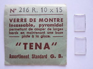 【送料無料】腕時計 ピラミッドテナフライアリービンテージ2 verres base plate pyramidal tena montre vintage horlogerie n 216 r10x15