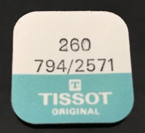 【送料無料】腕時計 ティソホイールティソヌフnos part 260 mouvement tissot 794, 2571 minute wheel tissot movement neuf