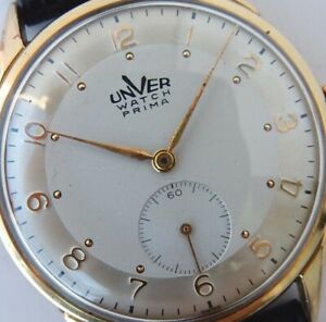 【送料無料】腕時計　プリマビンテージunver watch co prima orologio montre uhr vintage anni 50 calibro fhf 26