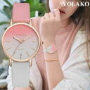 【送料無料】腕時計 ラウンドアナログレディースクォーツカジュアルleather wristwatch casual luxury woman round analog watches ladies quartz watch