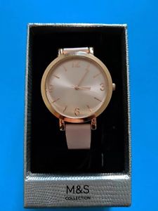 【送料無料】腕時計　コレクションレディースレディースピンクゴールドmamp;s collection womens ladies pink amp; gold wrist watch