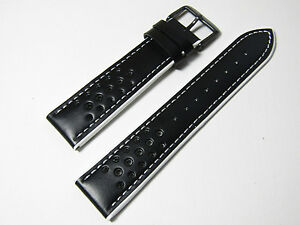【送料無料】腕時計 ハドレーローマメンズハイパフォーマンススポーツストラップホワイトhadley roma mens high performance 20mm leather sport strap ms755 white