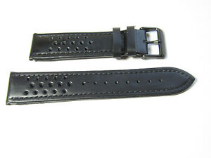 【送料無料】腕時計　ハドレーローマメンズハイパフォーマンスレザースポーツストラップブラック