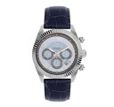 【送料無料】腕時計 クロノペレブルセレステサブメートルorologio uomo lorenz ginevra 030093cc chrono pelle bl...