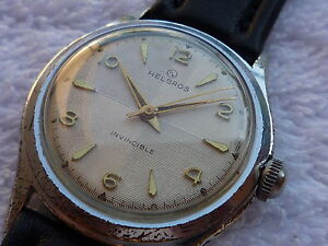 hokushin㤨̵֡ӻסӥơ襷ե륵ӥvintage helbros invincible guilloche 17 jewels fully serviced watchפβǤʤ34,980ߤˤʤޤ