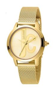 【送料無料】腕時計 キャバリゴールドステンレススチールjust cavalli womens jc1l050m0085 jc set gold ip stainless steel wristwatch