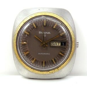 【送料無料】腕時計　ビンテージメンズvintage bulova automatic n4 mens 23 jewel day date watch wristwatch qye3