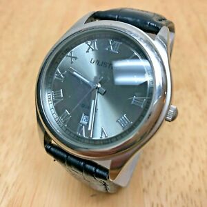 【送料無料】腕時計　ケネスメンズシルバーアナログクォーツバッテリーunlisted by kenneth cole mens silver roman analog quartz watch hours~ battery