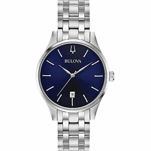 【送料無料】腕時計 クラシックステンレススチールbulova 96m149 classic stainless steel wristwatch